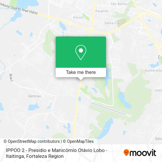 IPPOO 2 - Presidio e Manicômio Otávio Lobo - Itaitinga map
