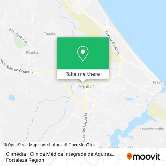 Climédia - Clinica Médica Integrada de Aquiraz. map