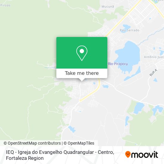IEQ - Igreja do Evangelho Quadrangular - Centro map