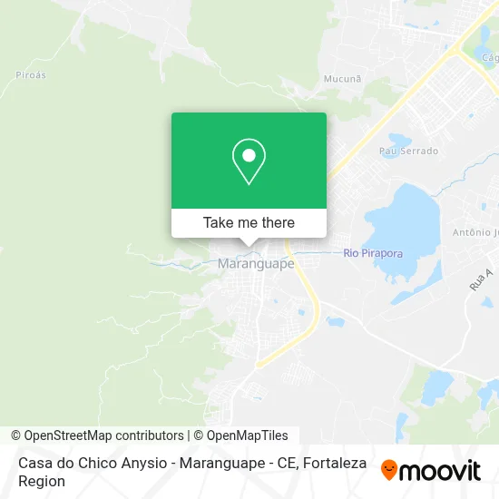 Casa do Chico Anysio - Maranguape - CE map