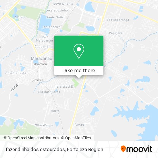 fazendinha dos estourados map