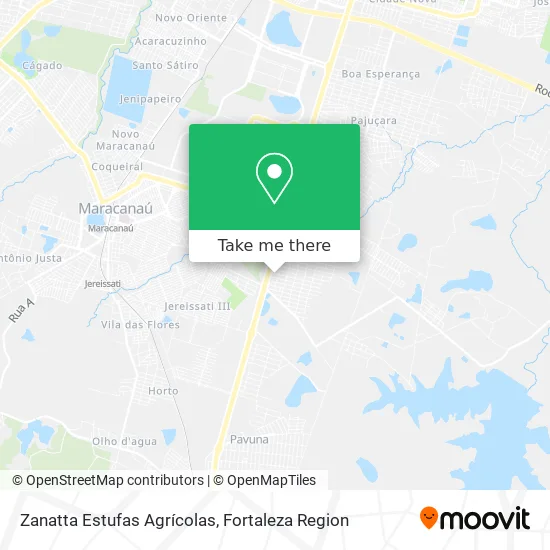 Zanatta Estufas Agrícolas map