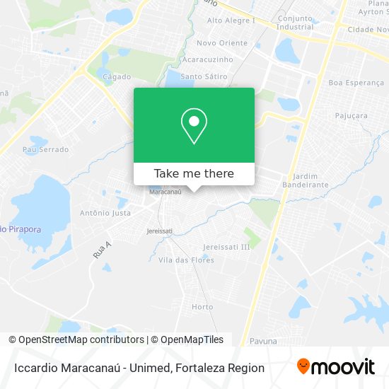 Mapa Iccardio Maracanaú - Unimed