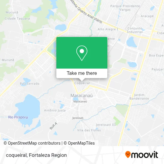 coqueiral map