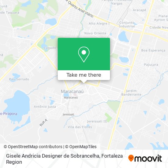 Gisele Andricia Designer de Sobrancelha map