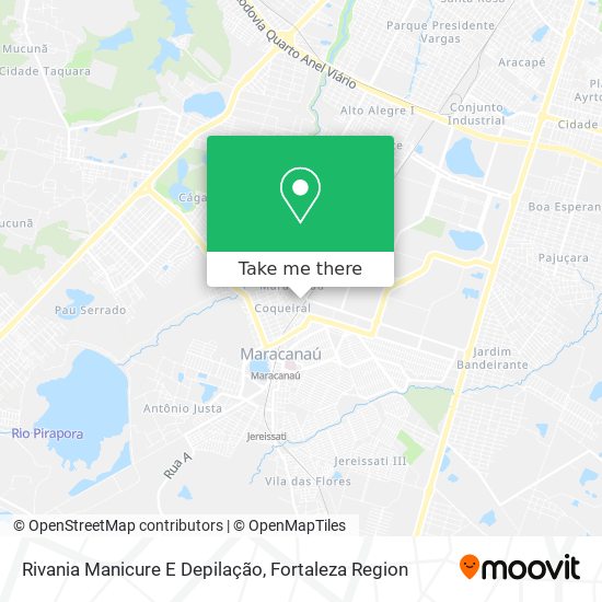 Rivania Manicure E Depilação map