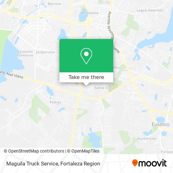 Mapa Maguila Truck Service