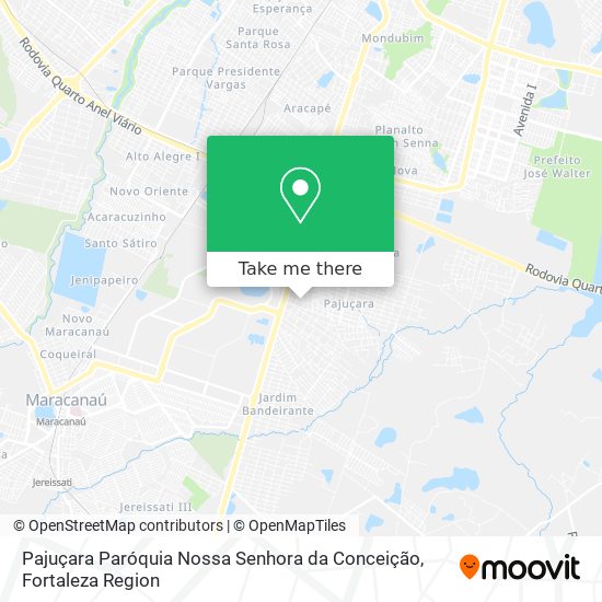 Pajuçara Paróquia Nossa Senhora da Conceição map