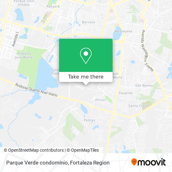 Parque Verde condomínio map