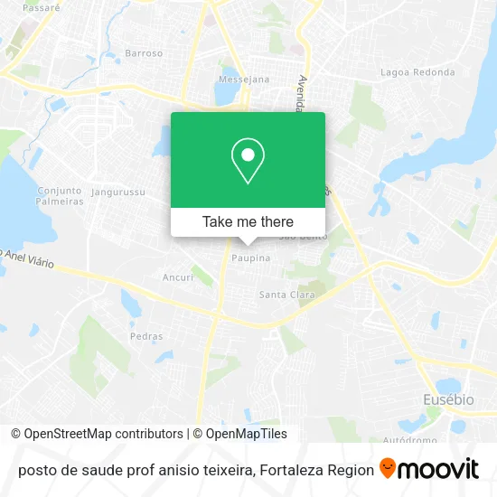 posto de saude prof anisio teixeira map