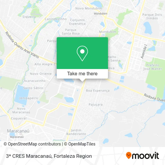 3* CRES Maracanaú map