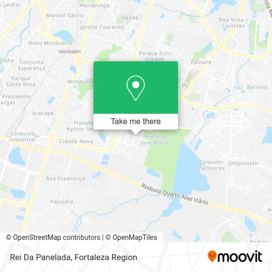 Rei Da Panelada map