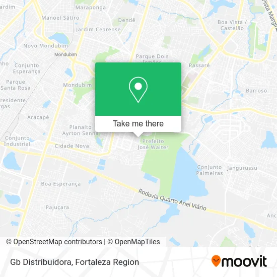 Gb Distribuidora map