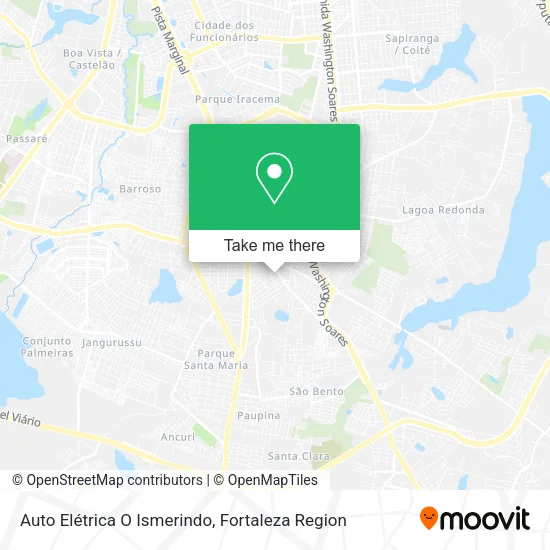 Auto Elétrica O Ismerindo map