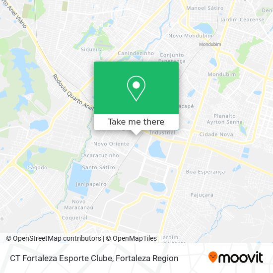 CT Fortaleza Esporte Clube map