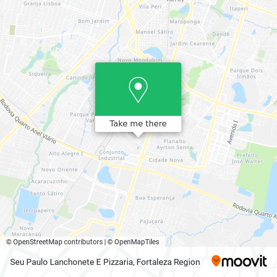 Seu Paulo Lanchonete E Pizzaria map