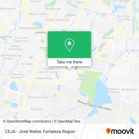 CEJA - José Walter map