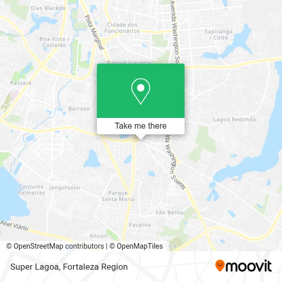 Super Lagoa map