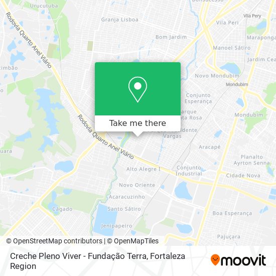 Creche Pleno Viver - Fundação Terra map