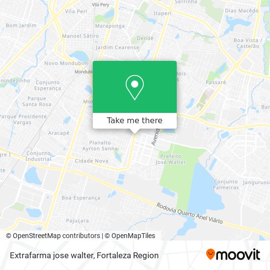 Extrafarma jose walter map