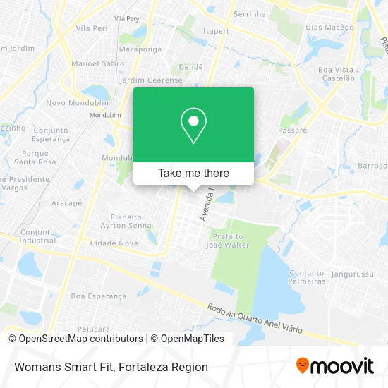 Womans Smart Fit map
