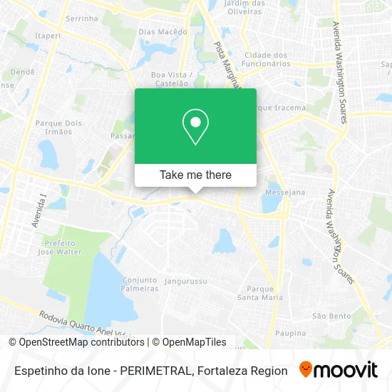 Espetinho da Ione - PERIMETRAL map