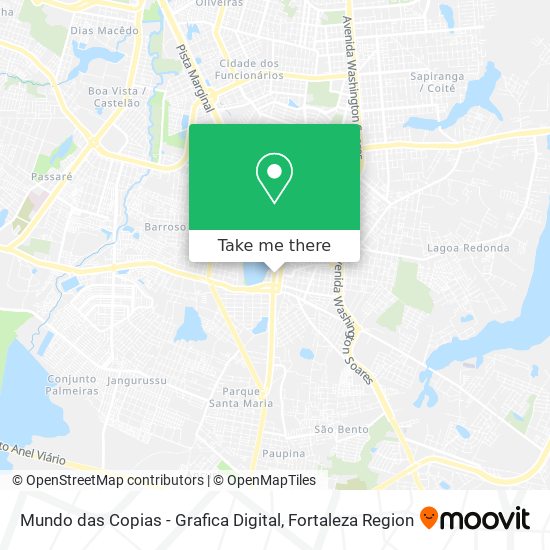 Mundo das Copias - Grafica Digital map