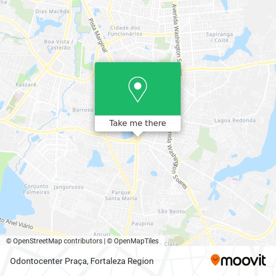 Odontocenter Praça map