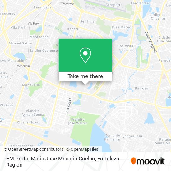 EM Profa. Maria José Macário Coelho map