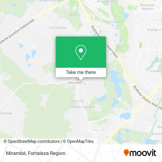 Mirambé map