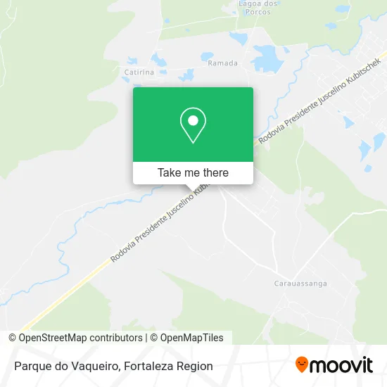 Parque do Vaqueiro map