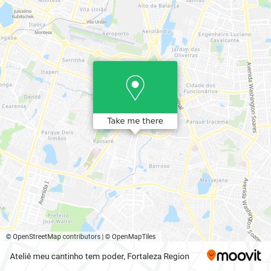 Ateliê meu cantinho tem poder map