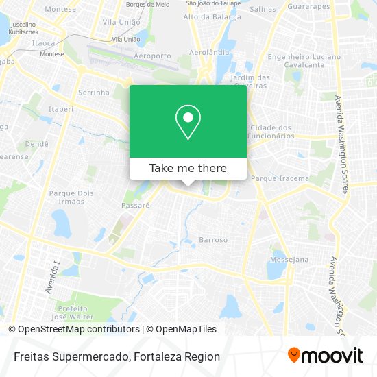 Freitas Supermercado map