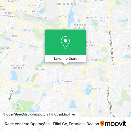 Rede conecta Operações - Filial Ce map