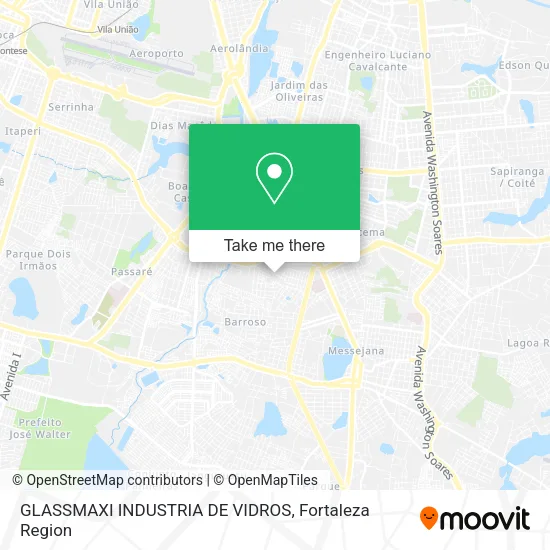 GLASSMAXI INDUSTRIA DE VIDROS map