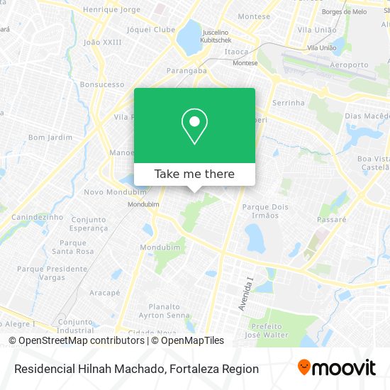 Residencial Hilnah Machado map