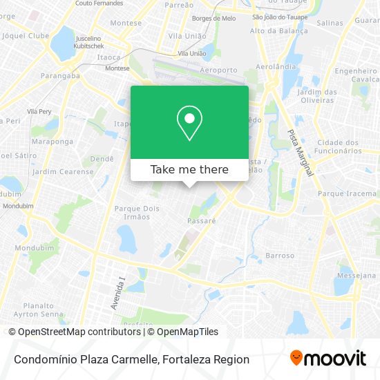 Condomínio Plaza Carmelle map