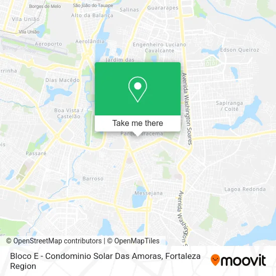 Bloco E - Condominio Solar Das Amoras map