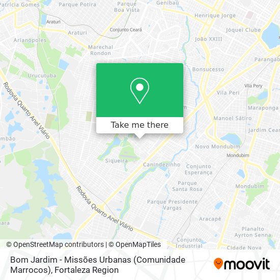 Bom Jardim - Missões Urbanas (Comunidade Marrocos) map