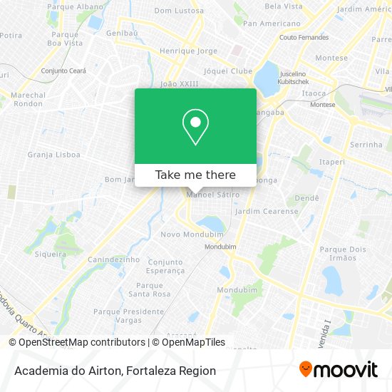 Academia do Airton map