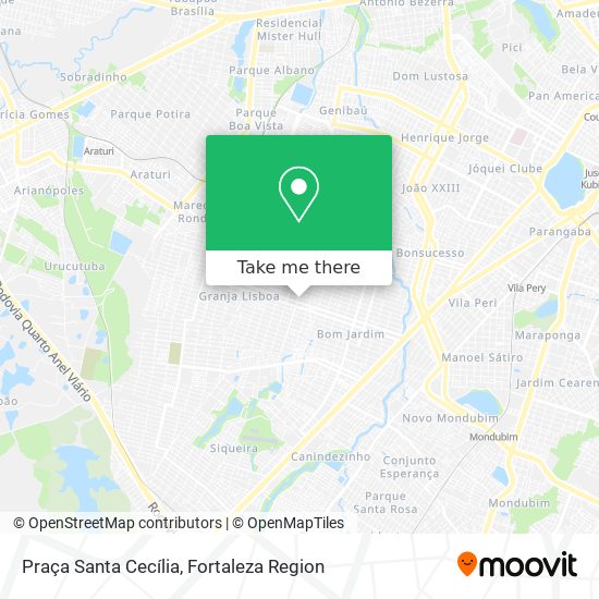 Praça Santa Cecília map