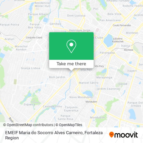 EMEIF Maria do Socorro Alves Carneiro map