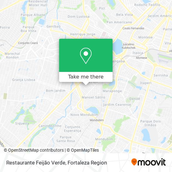 Restaurante Feijão Verde map