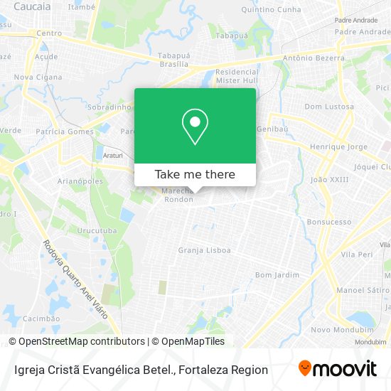 Igreja Cristã Evangélica Betel. map