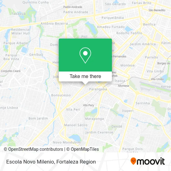Escola Novo Milenio map