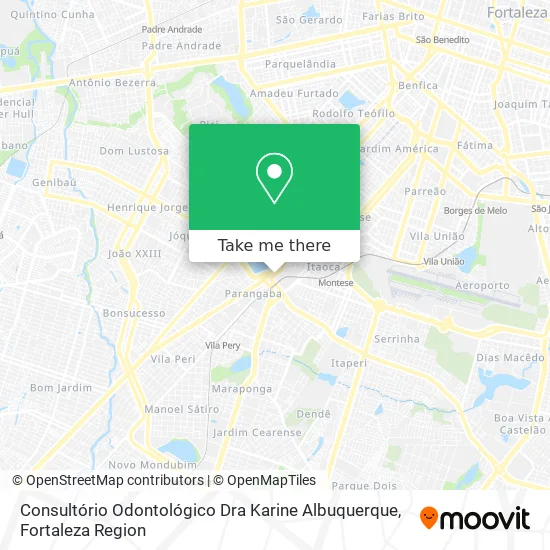 Consultório Odontológico Dra Karine Albuquerque map