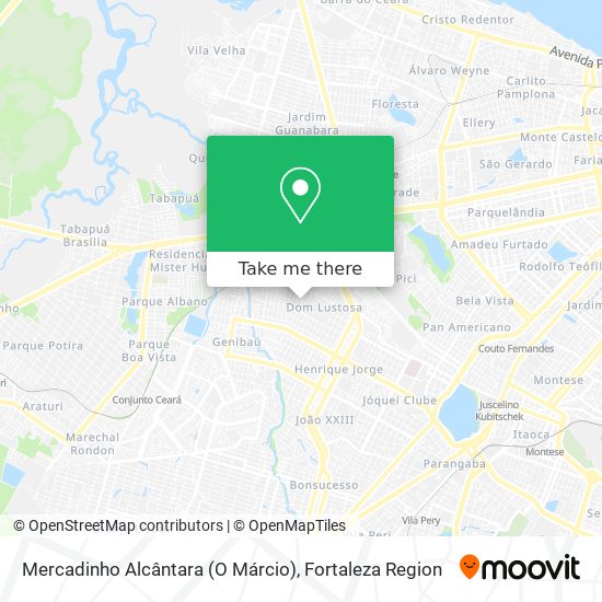 Mercadinho Alcântara (O Márcio) map