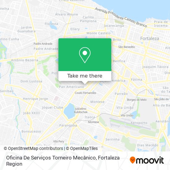 Oficina De Serviços Torneiro Mecânico map
