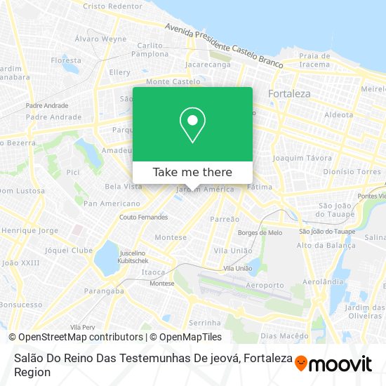 Salão Do Reino Das Testemunhas De jeová map