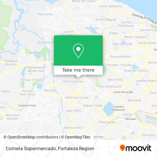 Cometa Supermercado map